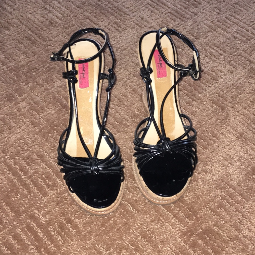 Like New, Nordstrom designed Cork Wedges